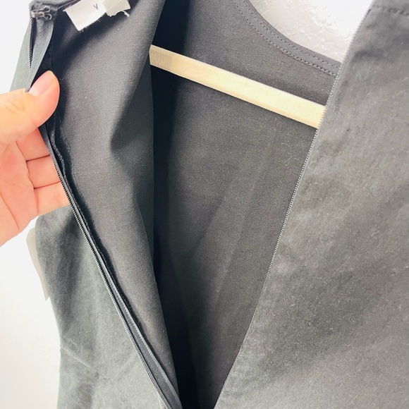 Vetta Charcoal Grey Professional Tencel Mini Dress - Picture 7 of 10